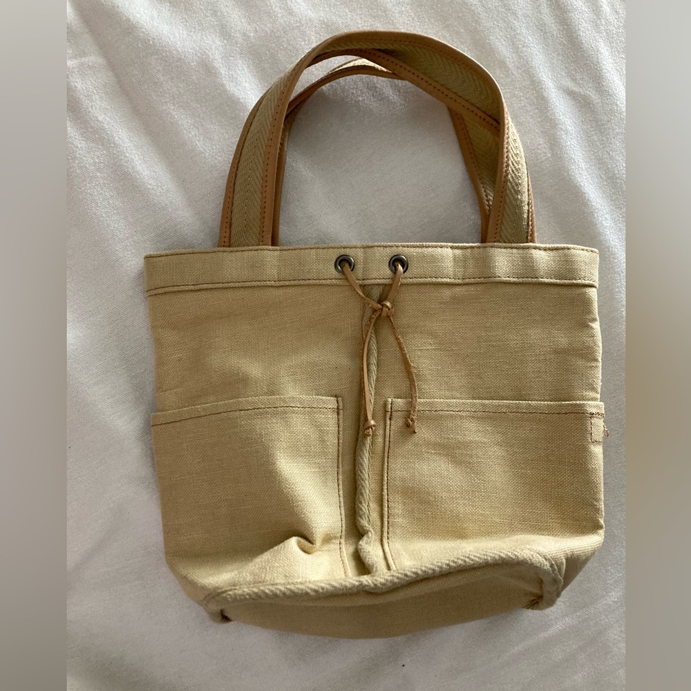 Fossil beige/brown purse